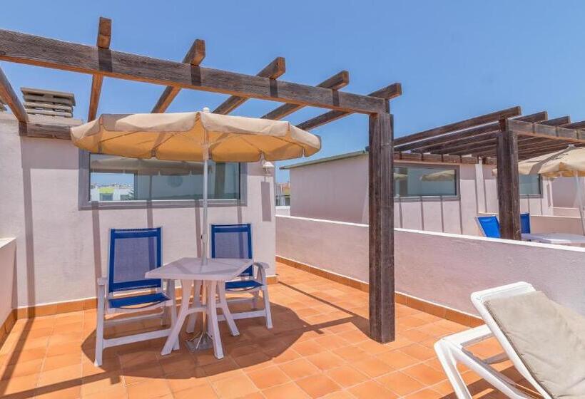 آپارتمان سوپریور 1 خوابه با چشم‌انداز دریا, LIVVO Corralejo Beach