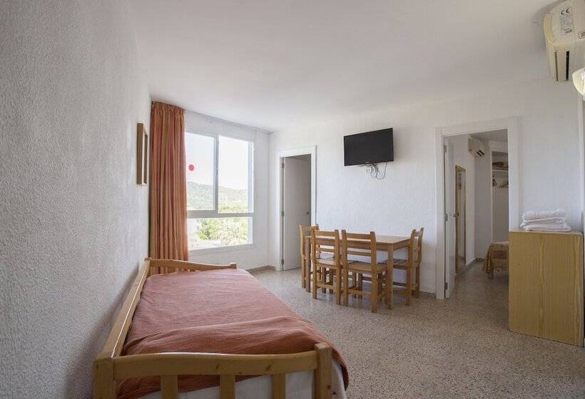 テラスつきの２ベッドルームアパートメント, Magalluf Playa Apartments - Adults Only