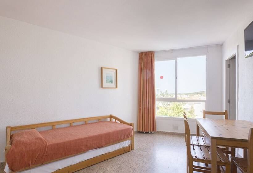 テラスつきの２ベッドルームアパートメント, Magalluf Playa Apartments - Adults Only