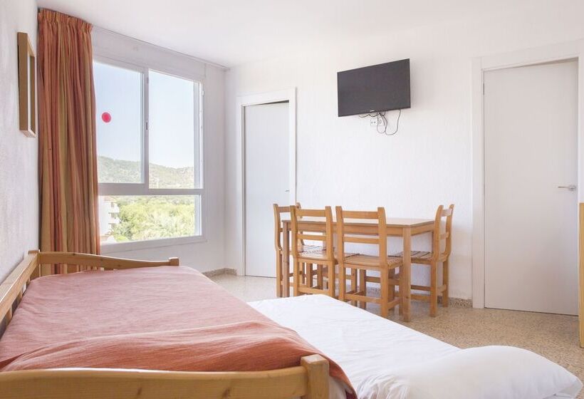 テラスつきの２ベッドルームアパートメント, Magalluf Playa Apartments - Adults Only
