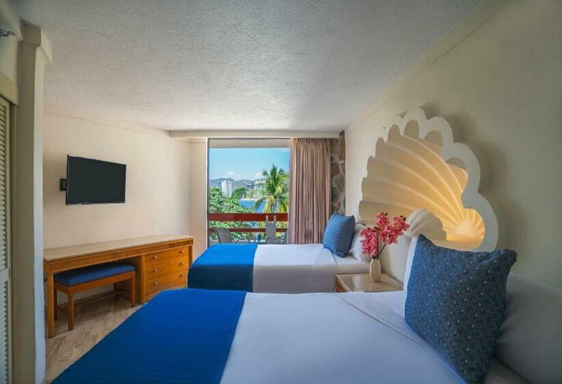 اتاق استاندارد با چشم‌انداز استخر, Park Royal Beach Acapulco  All Inclusive