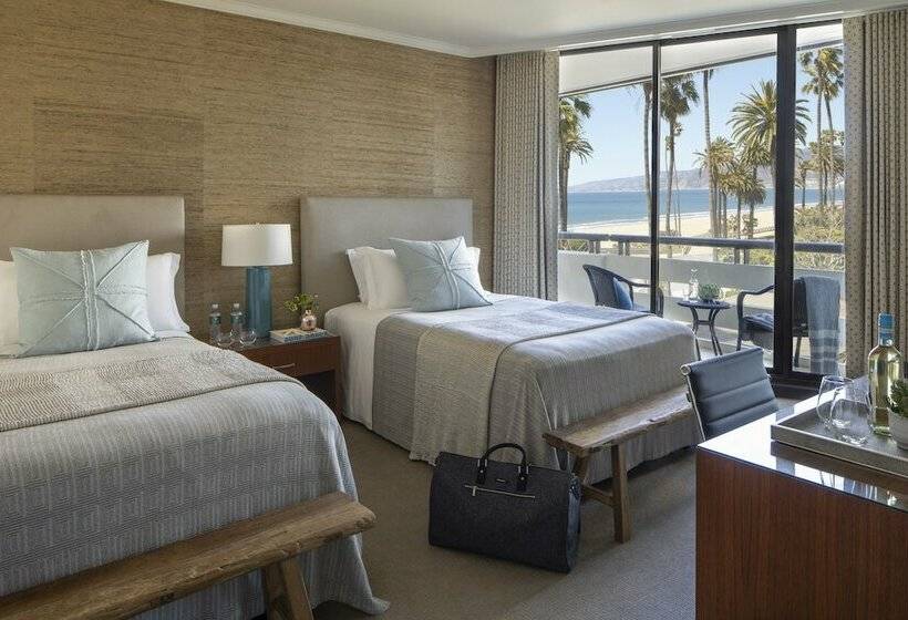 اتاق لوکس با چشم‌انداز دریا, Fairmont Miramar Hotel & Bungalows
