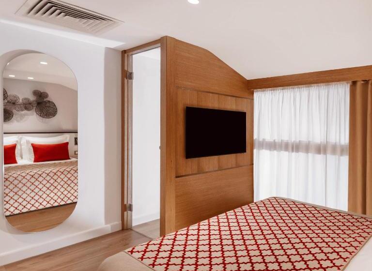 带海景标准四人间, Akka Antedon Hotel - Premium Ultra All Inclusive