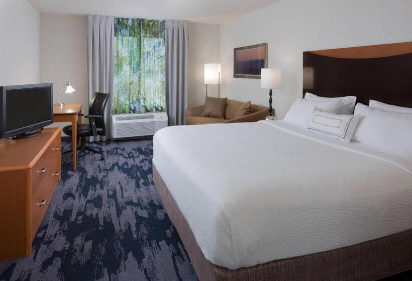 Standaardkamer met Kingsize Bed, Fairfield Inn & Suites By Marriott Orlando Lake Buena Vista