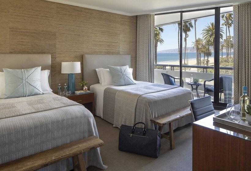 اتاق پرمیوم با چشم‌انداز دریا, Fairmont Miramar Hotel & Bungalows