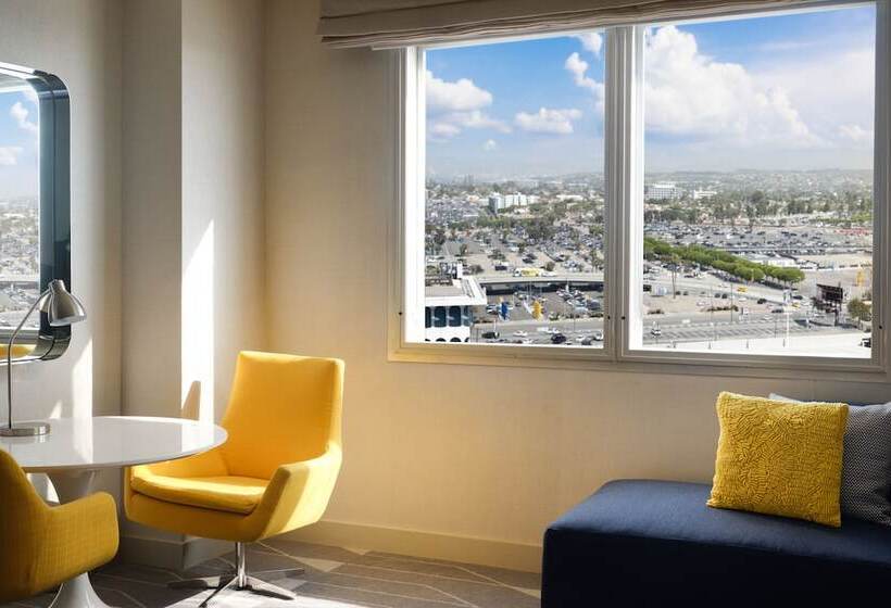 Standardzimmer Doppelbett Stadtblick, Hyatt Regency Los Angeles International Airport