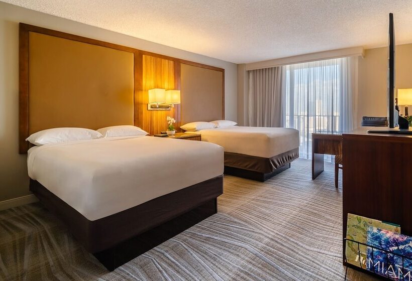 اتاق استاندارد با 2 تخت دوبل, Hyatt Regency Miami