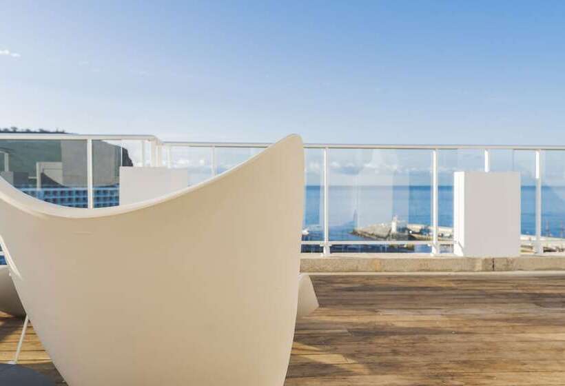 침실1개 아파트 발코니 바다 전망, Marina Bayview Gran Canaria - Adults Only