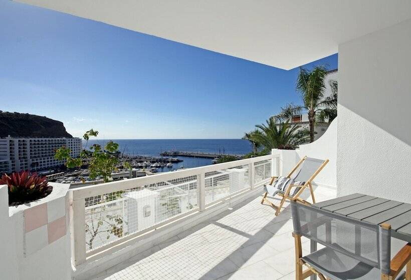 침실 1개 아파트 측면 바다 전망, Marina Bayview Gran Canaria - Adults Only