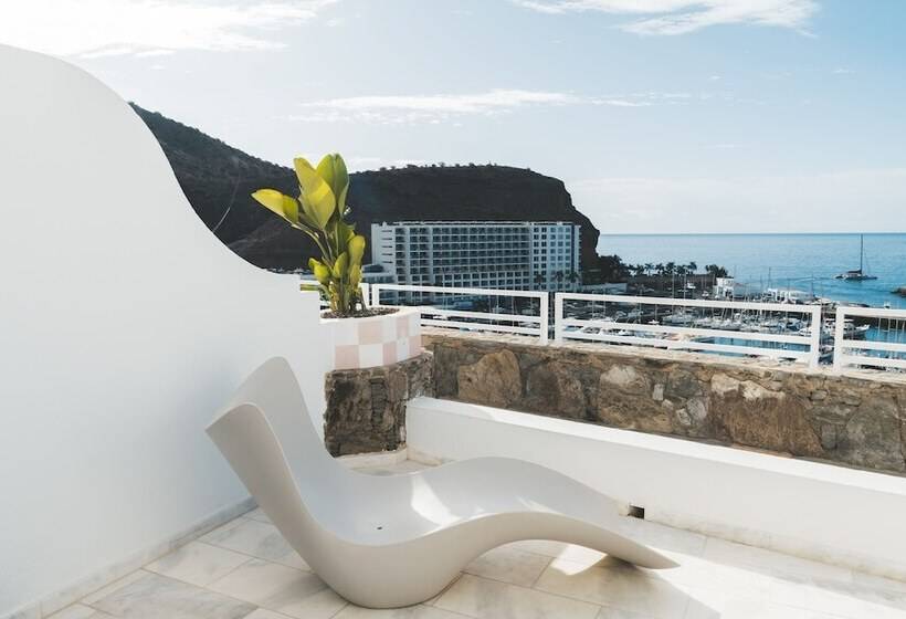침실 1개 아파트 측면 바다 전망, Marina Bayview Gran Canaria - Adults Only