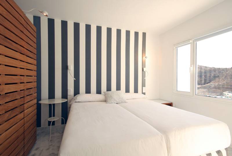 침실1개 아파트 발코니 바다 전망, Marina Bayview Gran Canaria - Adults Only