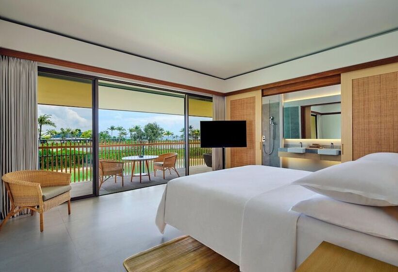 اتاق استاندارد با تخت دوبل و چشم‌انداز دریا, Sheraton Belitung Resort