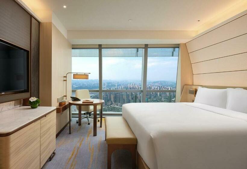اتاق کلاسیک با تخت دونفره, Intercontinental Chongqing Raffles City, An Ihg