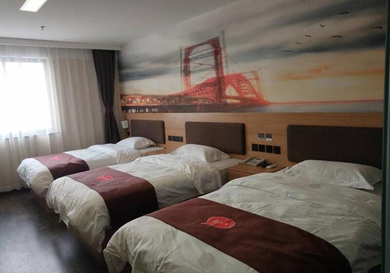 اتاق استاندارد سه نفره, Thank Inn Chain Hotel Jiangsu Nantong Chongchuan District Century Plaza Nantong University
