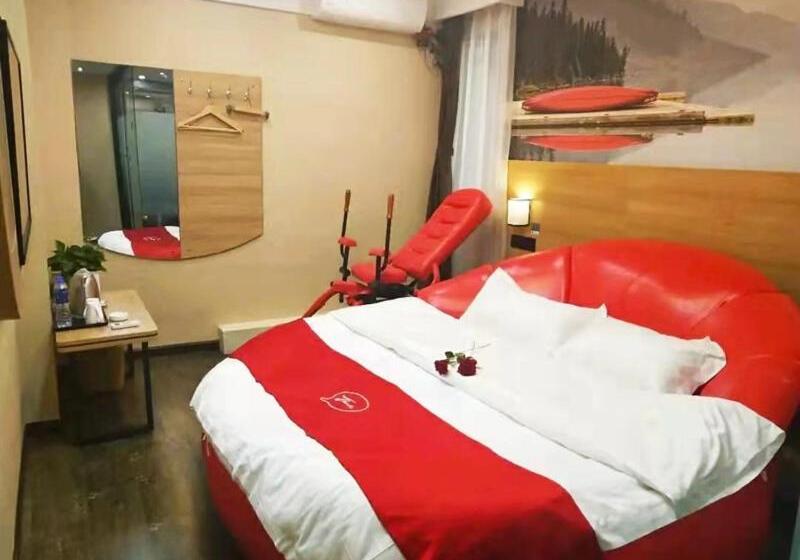 اتاق رمانتیک, Thank Inn Chain Hotel Jiangsu Nantong Chongchuan District Century Plaza Nantong University
