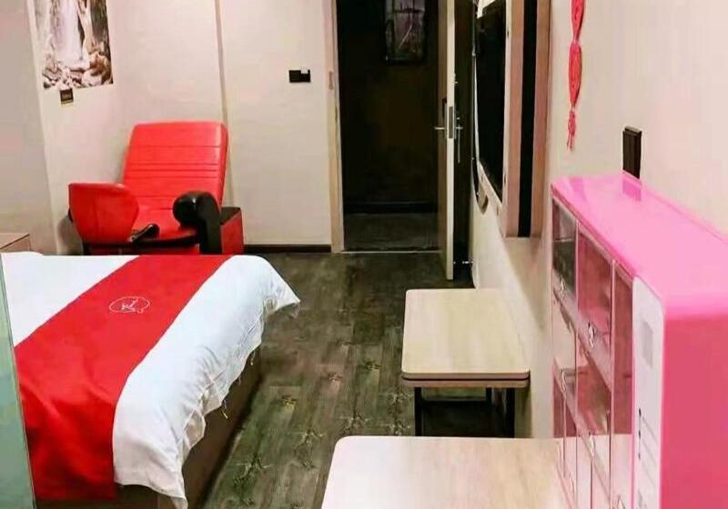 اتاق استاندارد, Thank Inn Chain Hotel Jiangsu Nantong Chongchuan District Century Plaza Nantong University