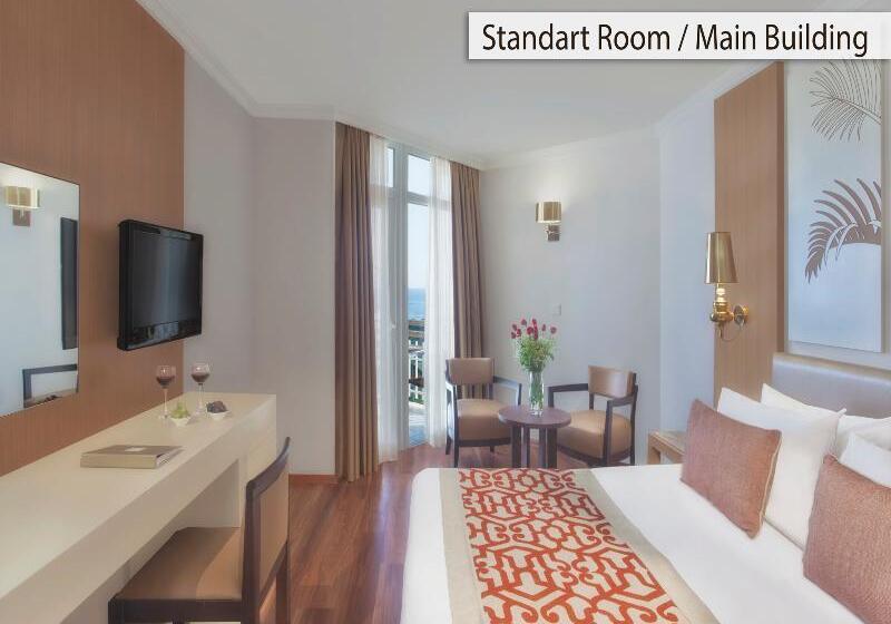 اتاق استاندارد با چشم‌انداز دریا, Akka Alinda Hotel   Premium Ultra All Inclusive