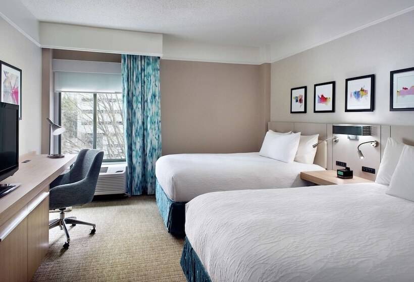 غرفه قياسيه سريرين مزدوجين, Hilton Garden Inn Atlanta  Buckhead