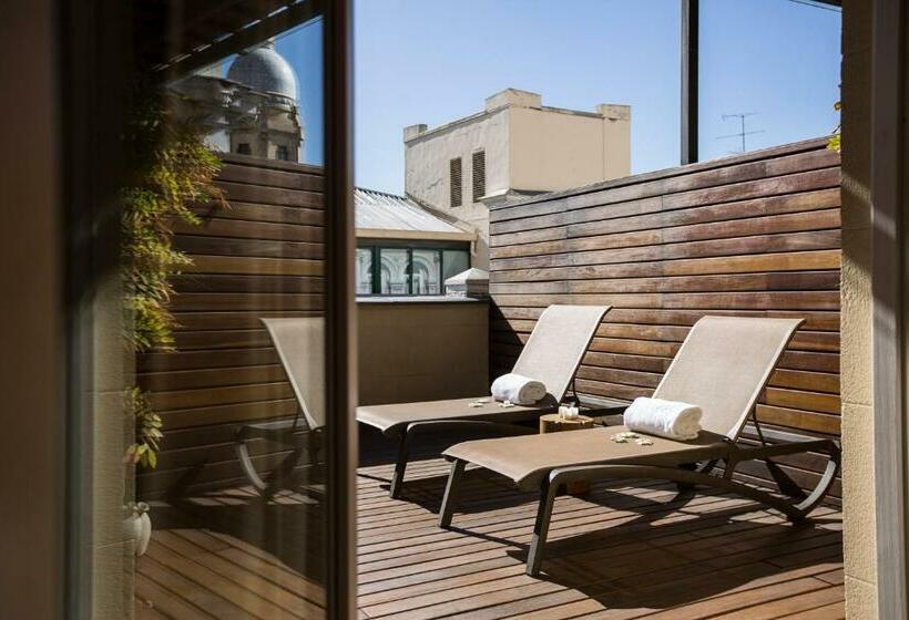 Deluxe Zimmer mit Terrasse, Iberostar Las Letras Gran Vía