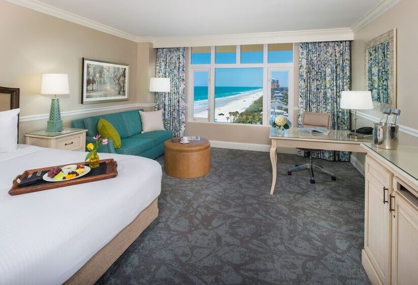اتاق استاندارد با تخت دوبل و چشم‌انداز دریا, The Shores Resort & Spa