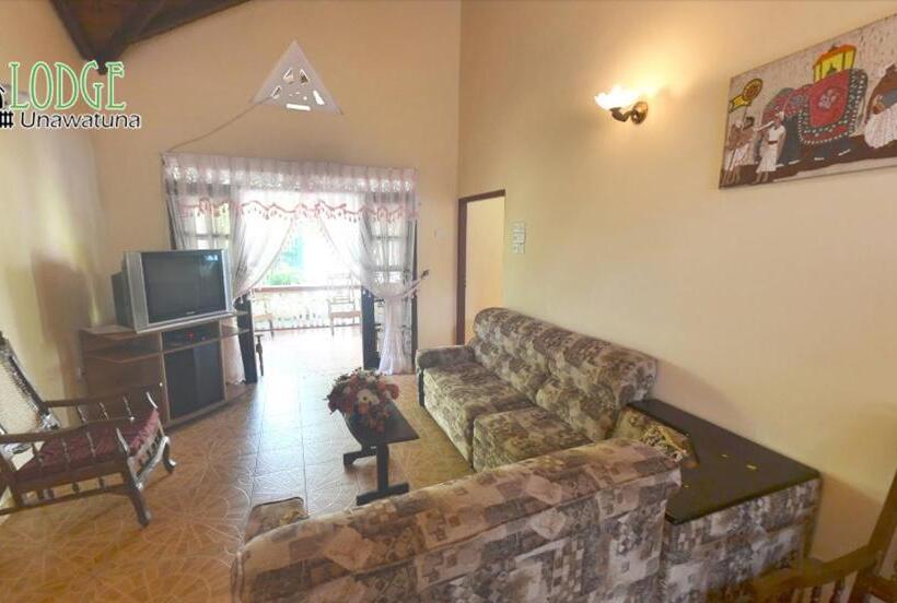 ویلای 1 خوابه با چشم‌انداز باغ, The Lodge Unawatuna