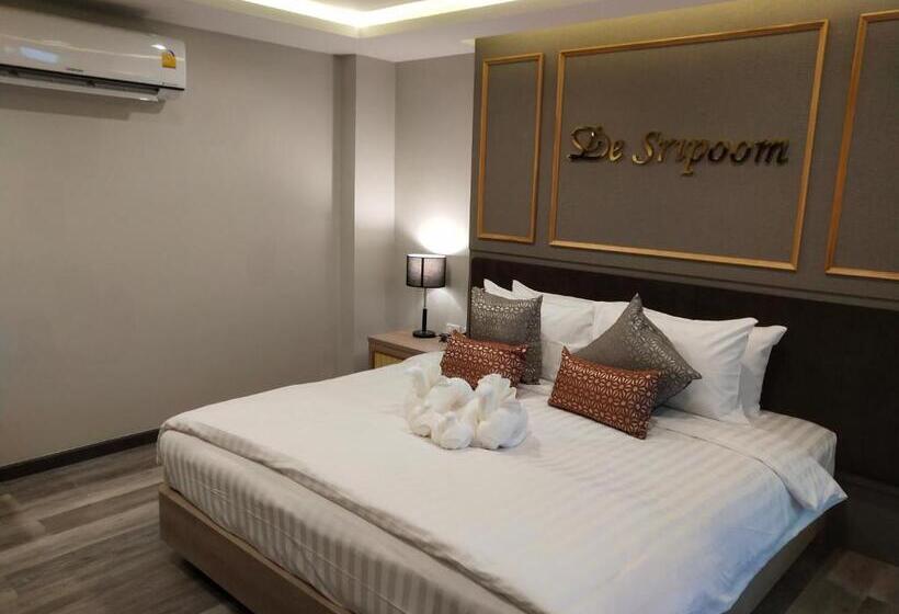 غرفة قياسية مزوَّدة بشُرفة, De Sripoom  Sha Extra Plus