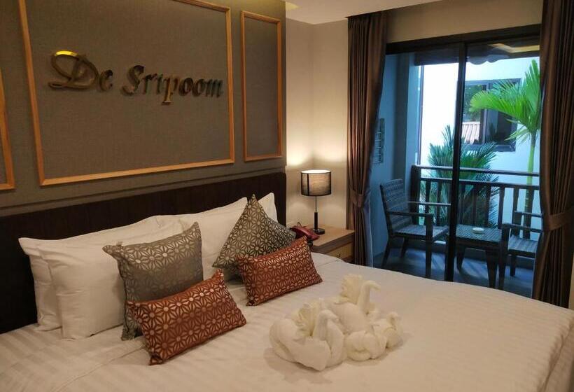 غرفة قياسية مزوَّدة بشُرفة, De Sripoom  Sha Extra Plus
