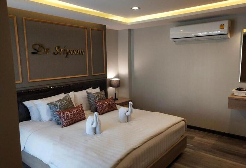 غرفة قياسية مزوَّدة بشُرفة, De Sripoom  Sha Extra Plus