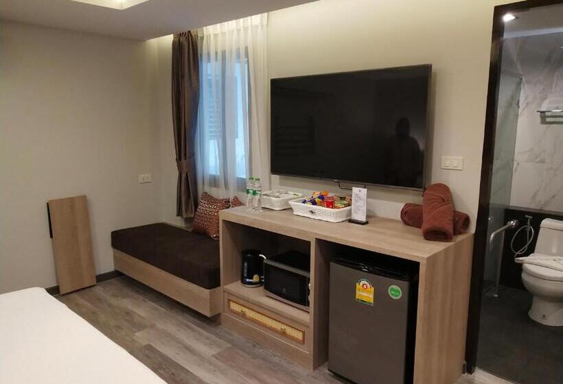 غرفة عائلية, De Sripoom  Sha Extra Plus