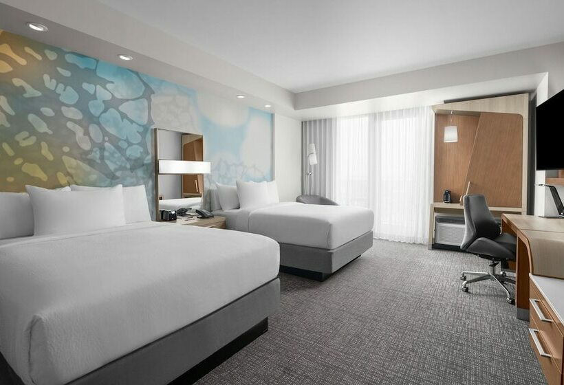 اتاق استاندارد با 2 تخت دوبل, Courtyard By Marriott Clearwater Beach