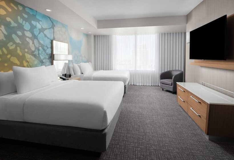 اتاق استاندارد با 2 تخت دوبل, Courtyard By Marriott Clearwater Beach