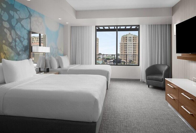 اتاق استاندارد با 2 تخت دوبل, Courtyard By Marriott Clearwater Beach