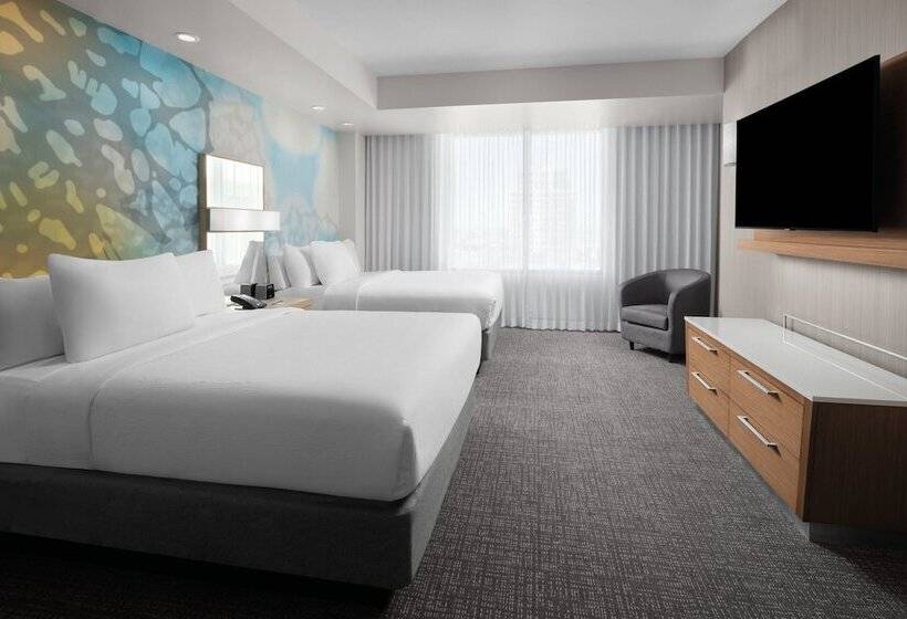 اتاق استاندارد با 2 تخت دوبل, Courtyard By Marriott Clearwater Beach