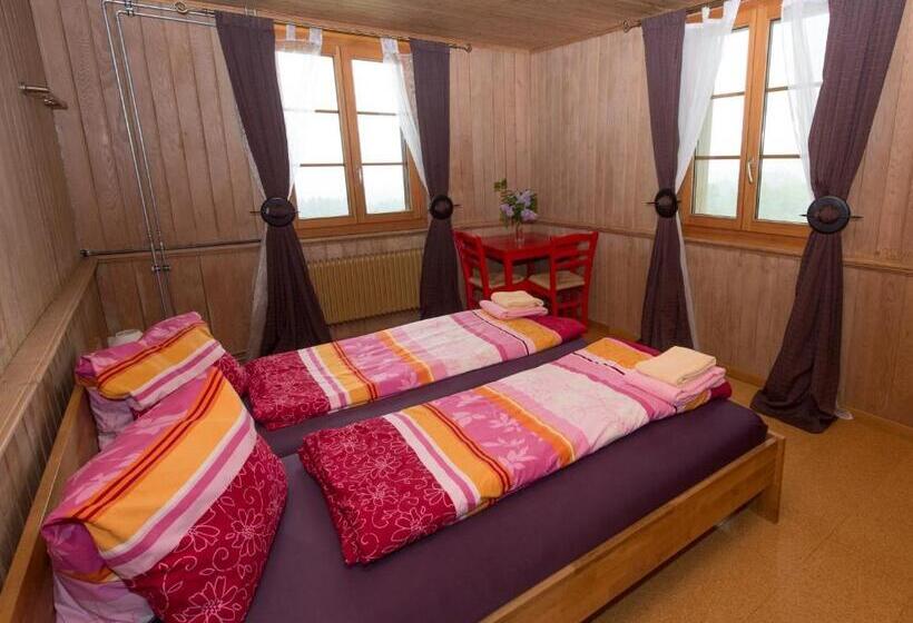バス共有のスタンダードルーム, Bed And Breakfast Huobschür