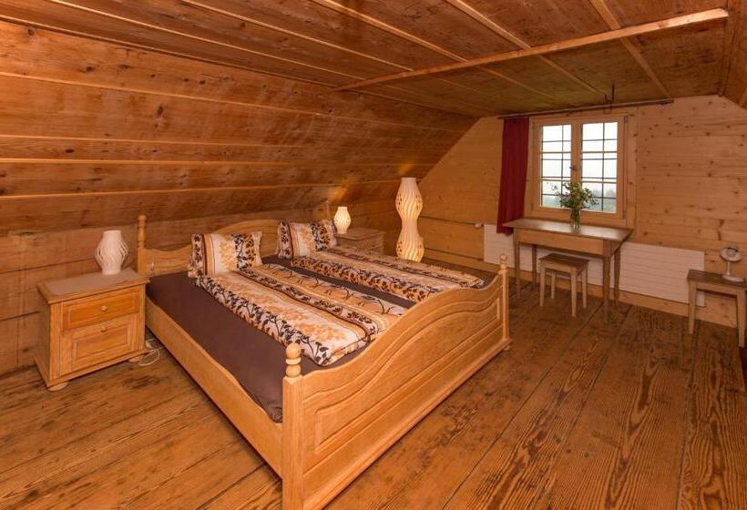 浴室共有スタンダード４人用ルーム, Bed And Breakfast Huobschür