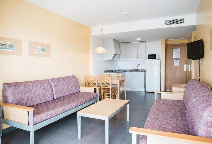 آپارتمان 1 خوابه با چشم‌انداز استخر, Apartamentos Turisticos Terralta