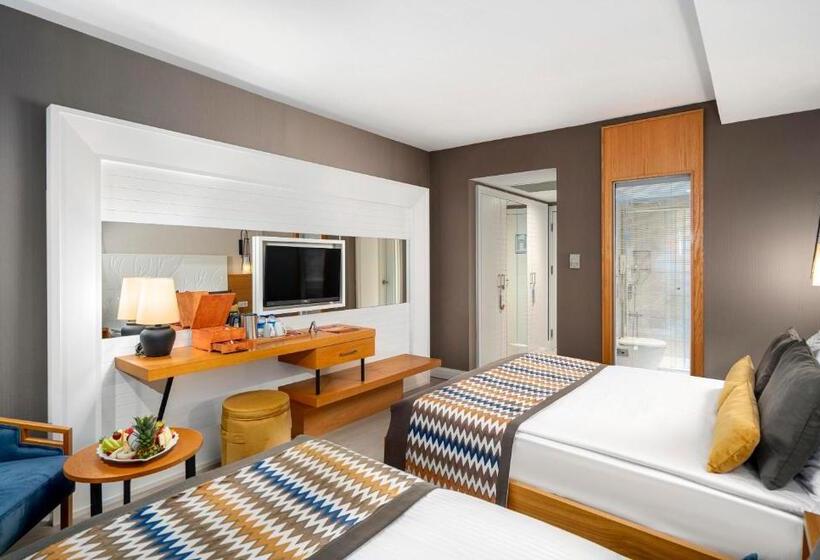 اتاق استاندارد با چشم‌انداز دریا, Sidera Kirman Premium   Ultra All Inclusive