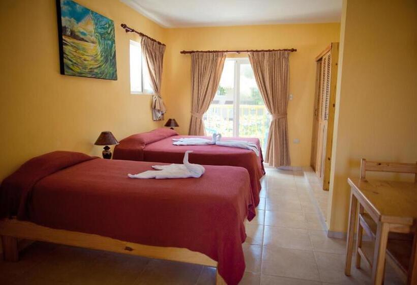 اتاق استاندارد سه تخته با بالکن, Kite Beach Inn