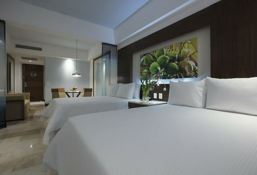 Standard Room 2 Double Beds, Krystal Grand Nuevo Vallarta  All Inclusive