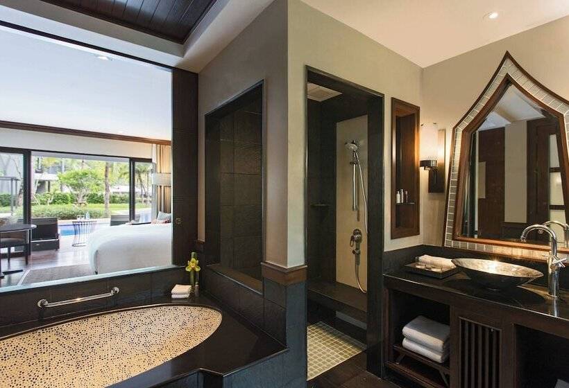 اتاق استاندارد با تخت دوبل, Phuket Marriott Resort And Spa, Nai Yang Beach