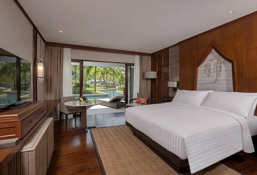 اتاق استاندارد با تخت دوبل, Phuket Marriott Resort And Spa, Nai Yang Beach