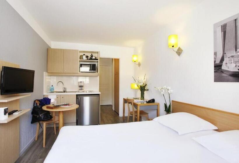 استودیوی استاندارد با تخت دوبل, Aparthotel Adagio Access Marseille Prado Périer