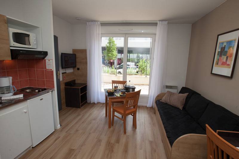 침실 1개 아파트, Apparthotel Privilodges Lyon Lumière