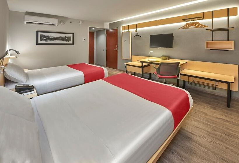 اتاق استاندارد با 2 تخت دوبل, City Express By Marriott Queretaro
