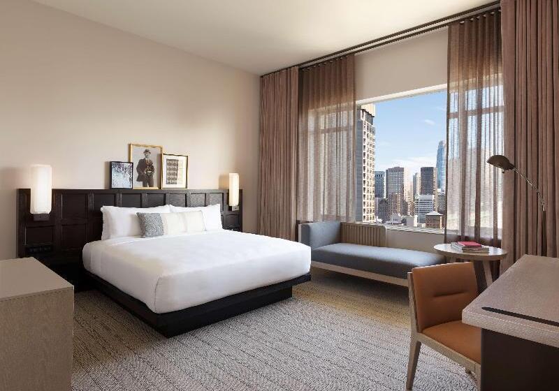 غرفة قياسية سرير كينج, The Clift Royal Sonesta San Francisco