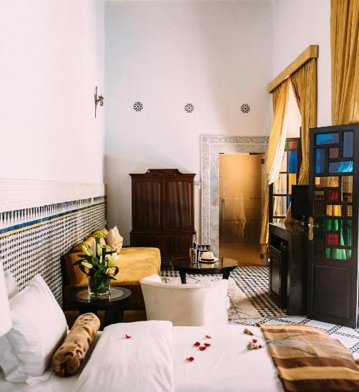 Deluxe Kamer, Riad Maison Bleue And Spa