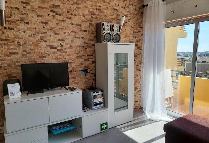 آپارتمان 1 خوابه با چشم‌انداز دریا, Columbia Apartamentos Turisticos
