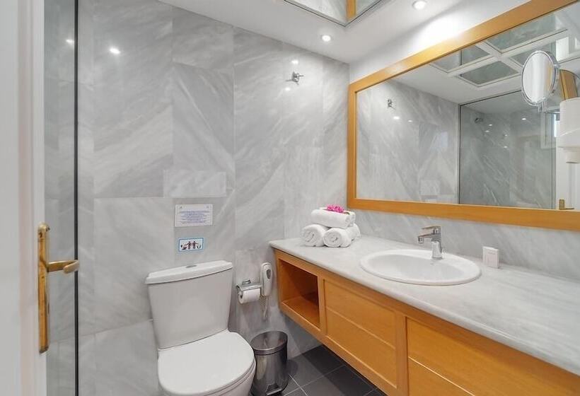 اتاق اساندارد با چشم‌انداز جانبی به دریا, Miramare Resort & Spa