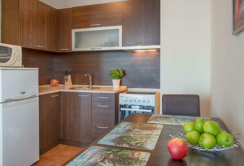 آپارتمان 1 خوابه با چشم‌انداز دریا, Messambria Beach Apartments