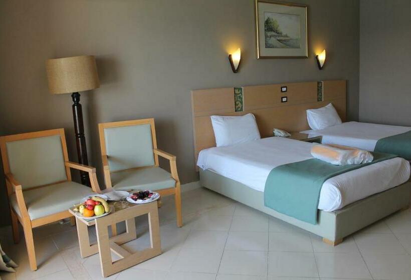 اتاق استاندارد با چشم‌انداز باغ, Zya Regina Resort And Aqua Park Hurghada